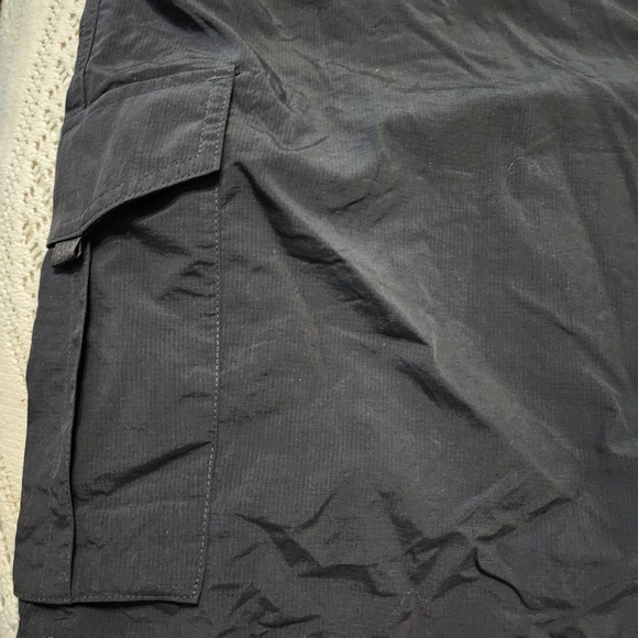 Columbia Omni-Shade Sun Protection Men's Black Size 42 Cargo Shorts Belted Hike - Picture 12 of 12